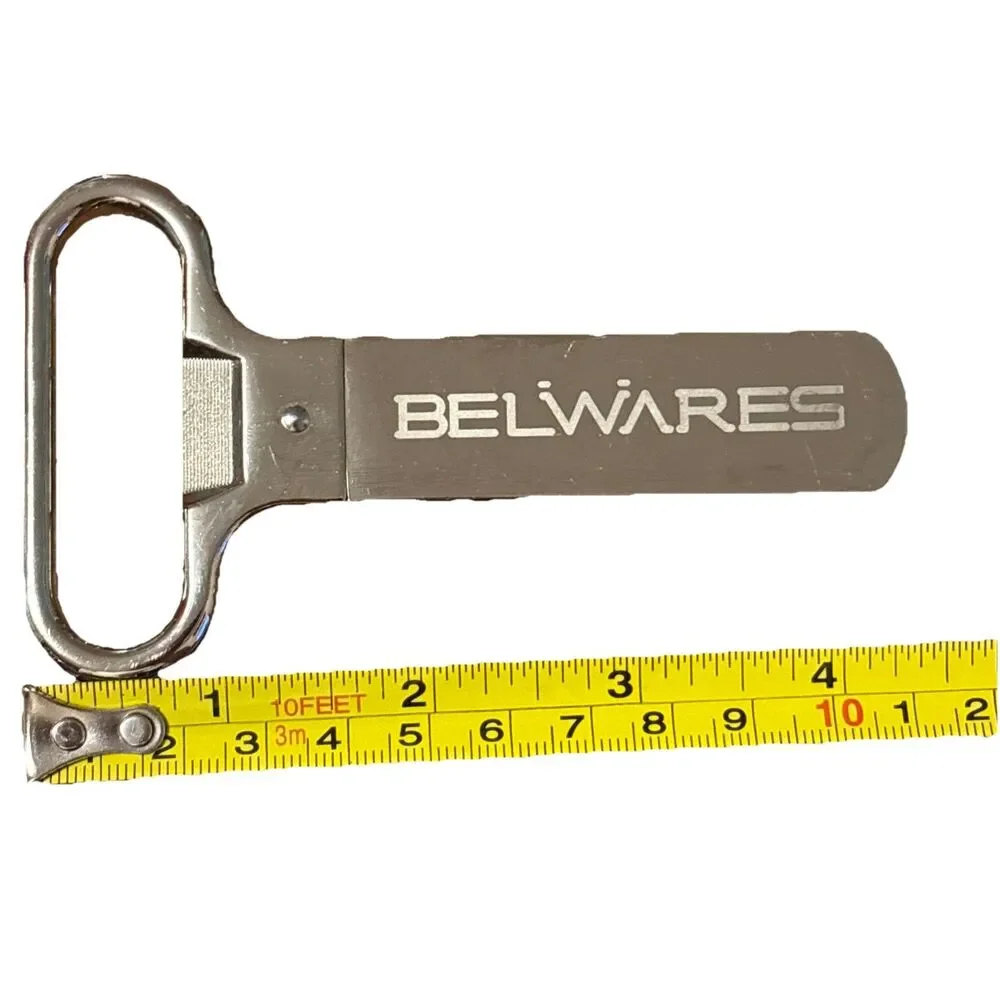 Belwares Stainless Two-Prong Cork Puller With Cover